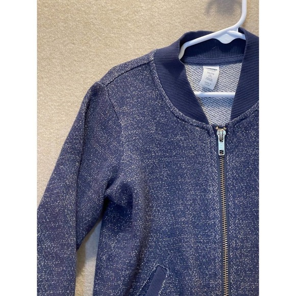 Old Navy Jacket Girls 5T Sparkly Blue - Picture 2 of 11
